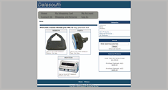 Desktop Screenshot of datasouth.com